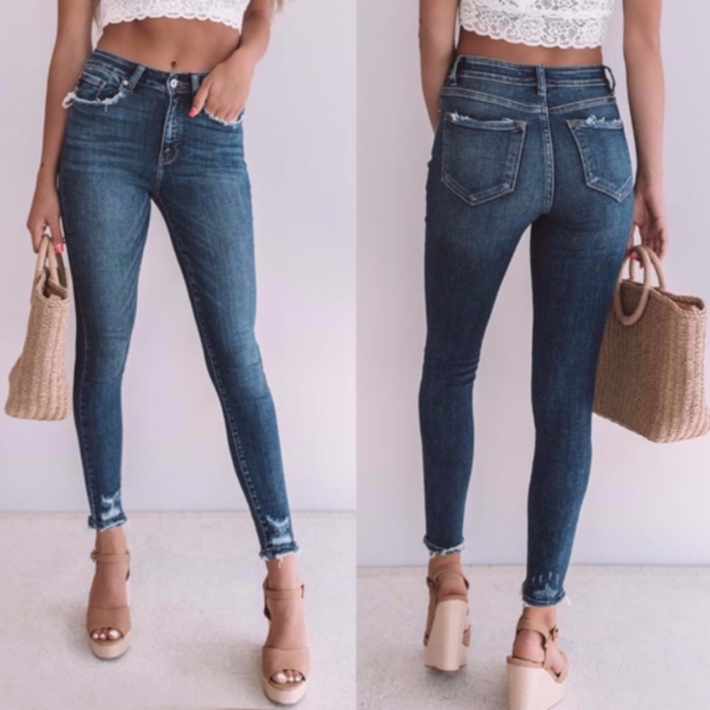 VICKIE distressed skinny Jeans   